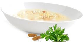 Mandelsuppe